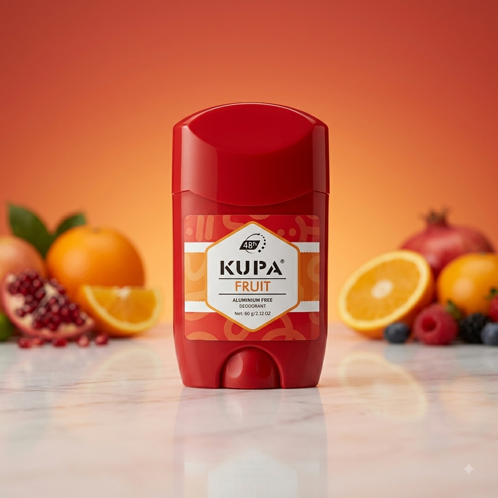 KUPA FRUIT Deodorant (ALUMINIUM FREE) 60g