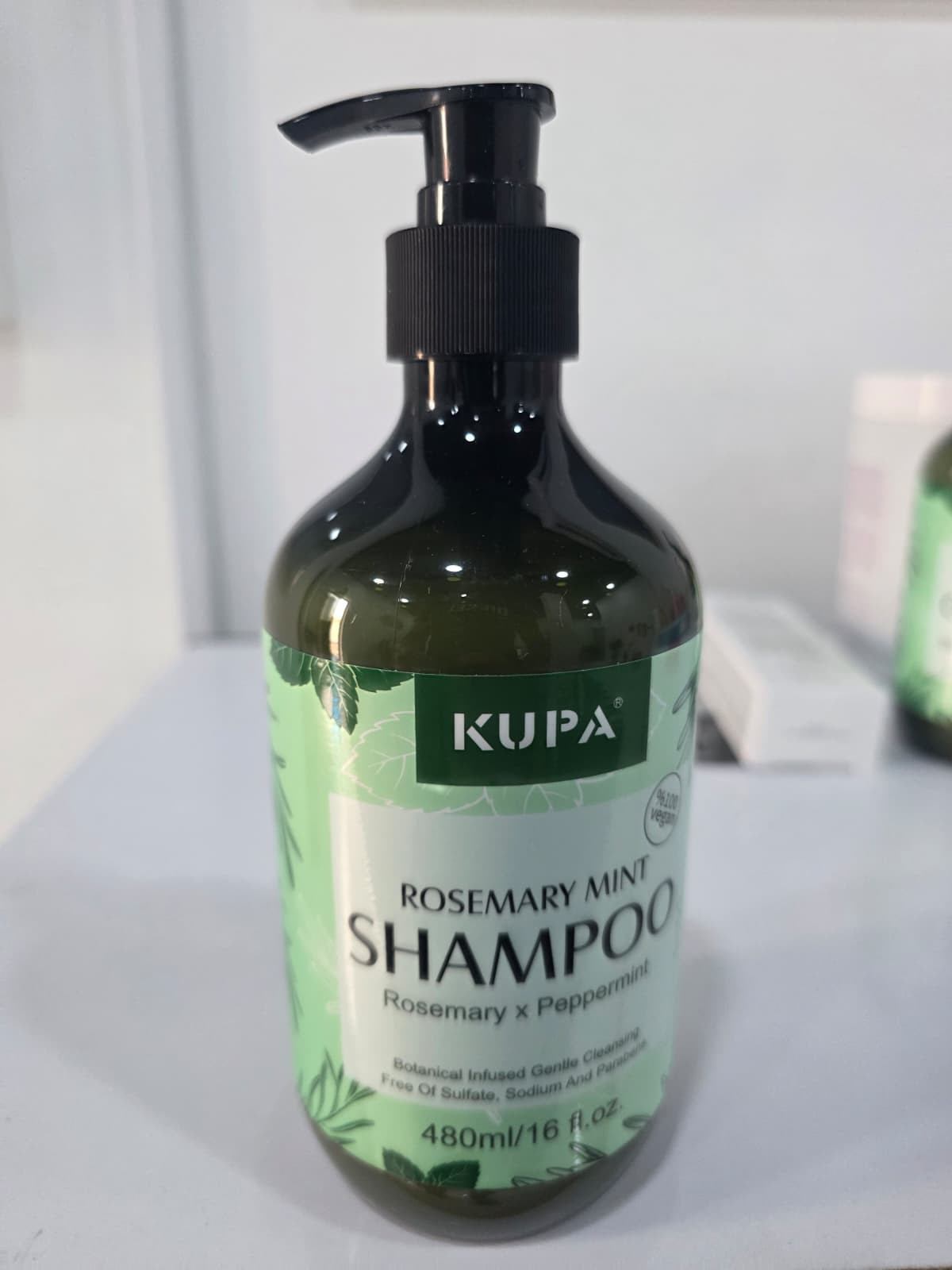 kupa rosemary mint shampoo