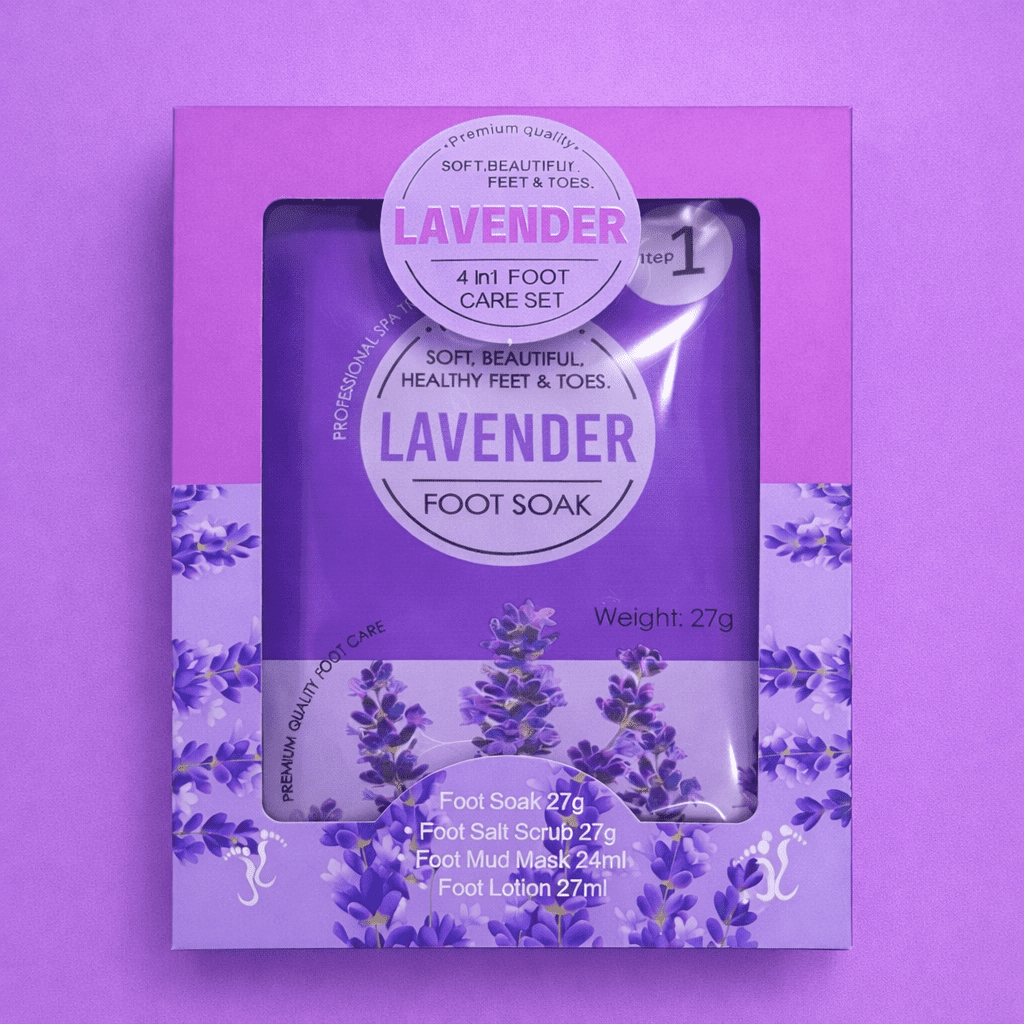 Lavender 4-in-1 Foot Care Set