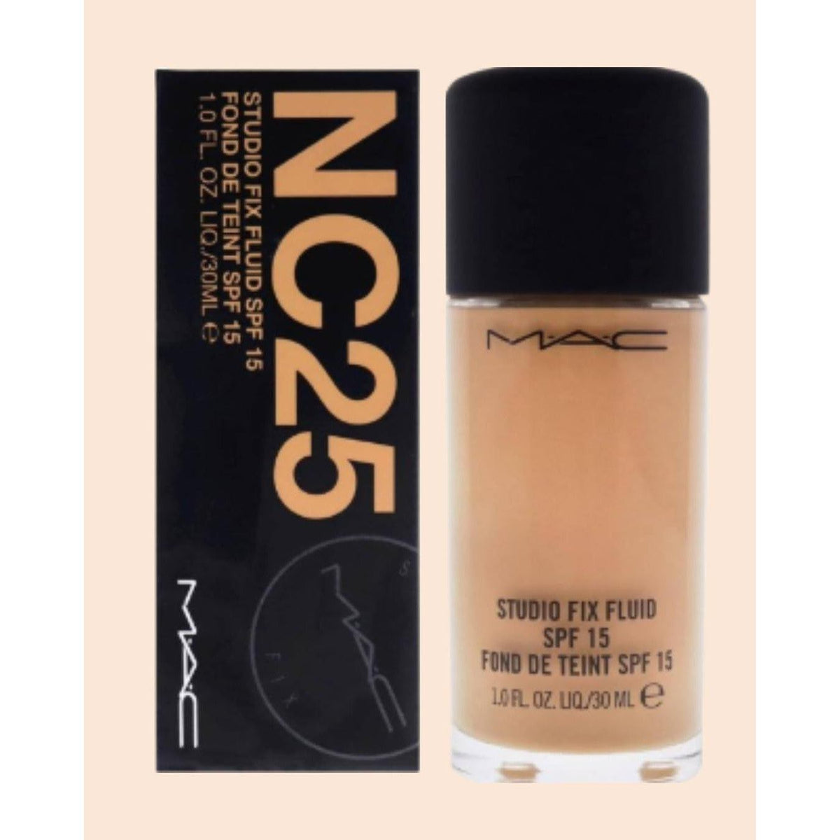 Mac Studio Fix Fluid Foundation-NC25
