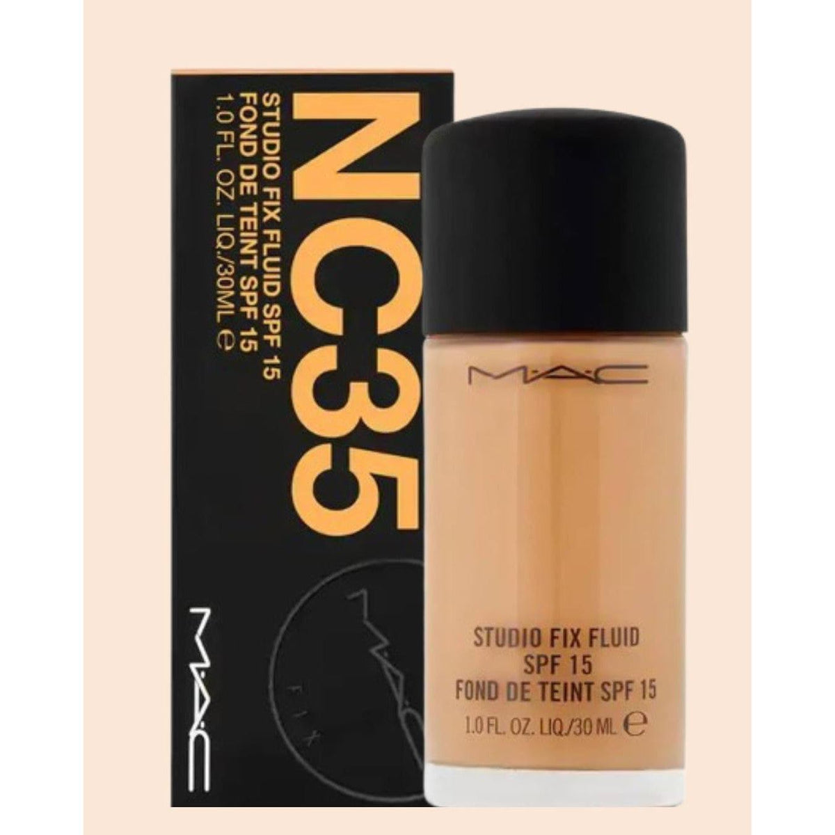Mac Studio Fix Fluid Foundation-NC35