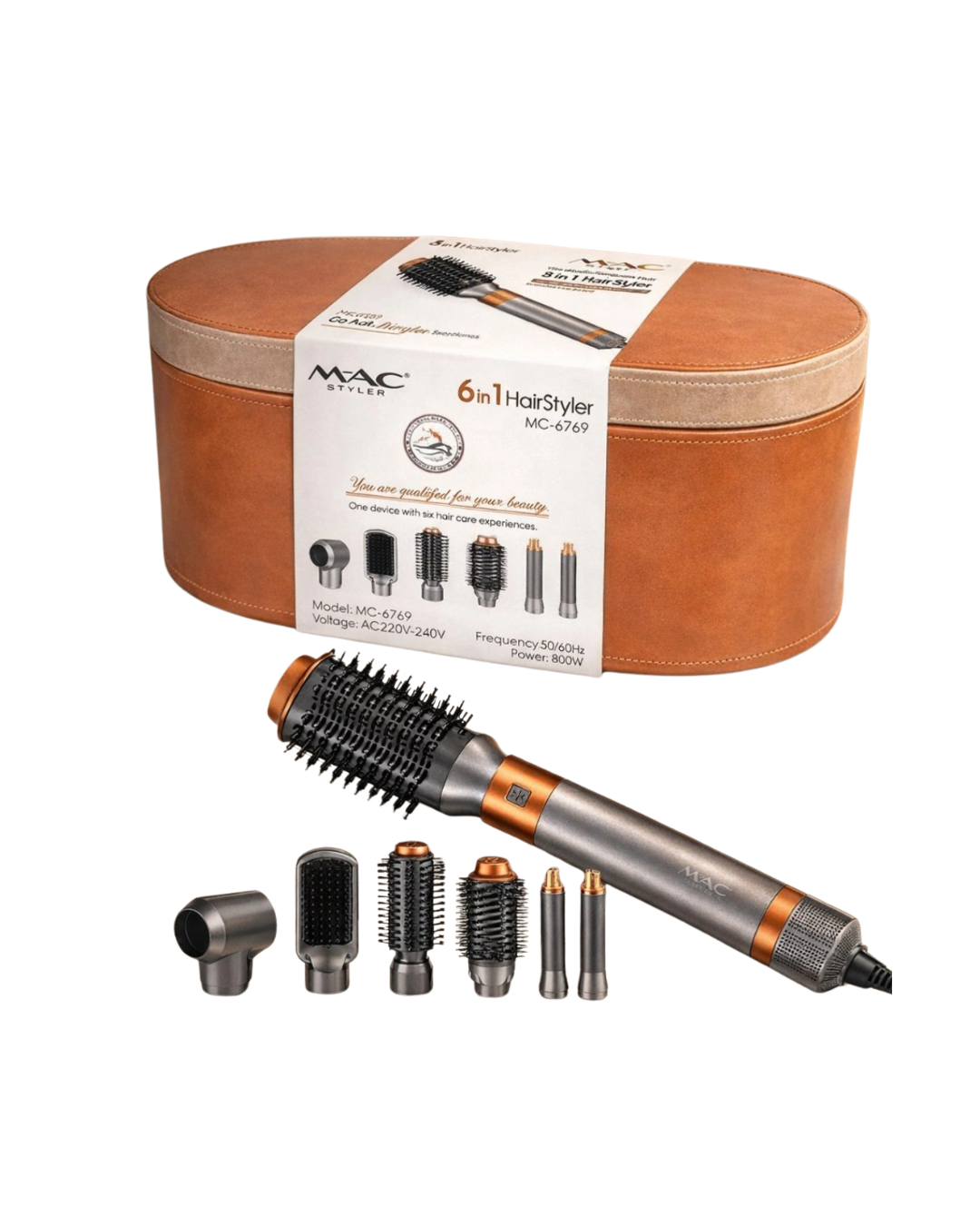 MAC Styler 6-in-1 HairStyler (MC-6769) / 800W