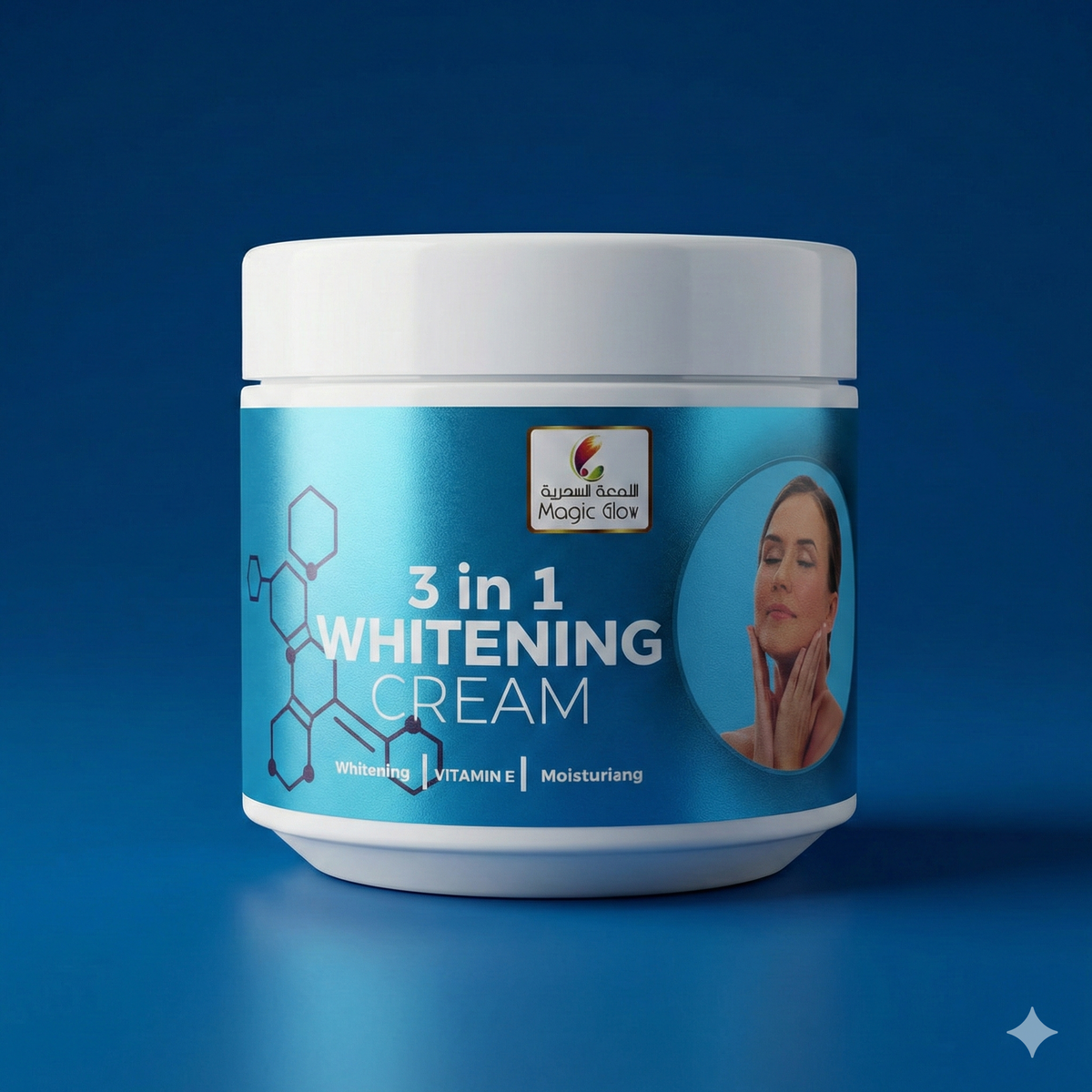 Magic Glow 3 in 1 Whitening Cream 500ml
