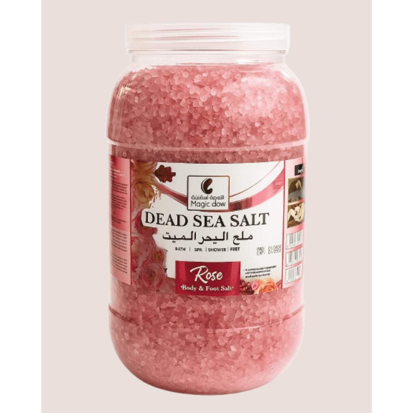 Magic Glow Dead Sea Salt 5kg-Rose