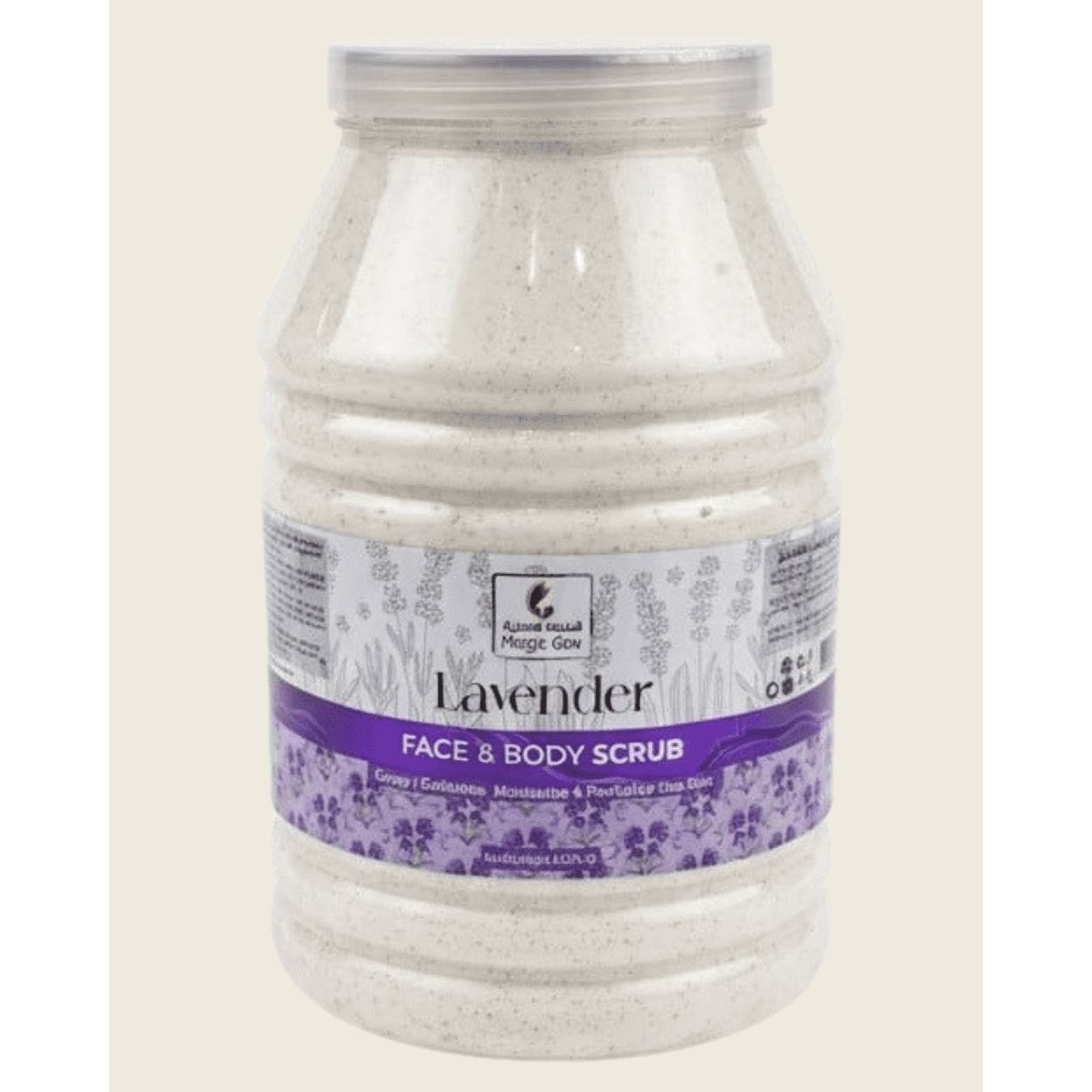 Magic Glow Face & Body Scrub 5kg-Lavender