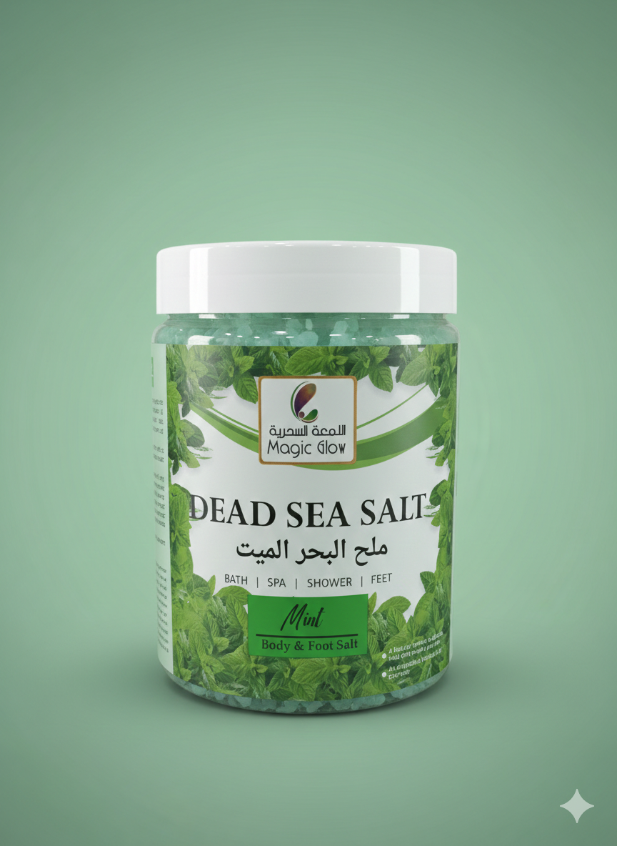 Magic Glow Mint Dead Sea Salt 1.2KG