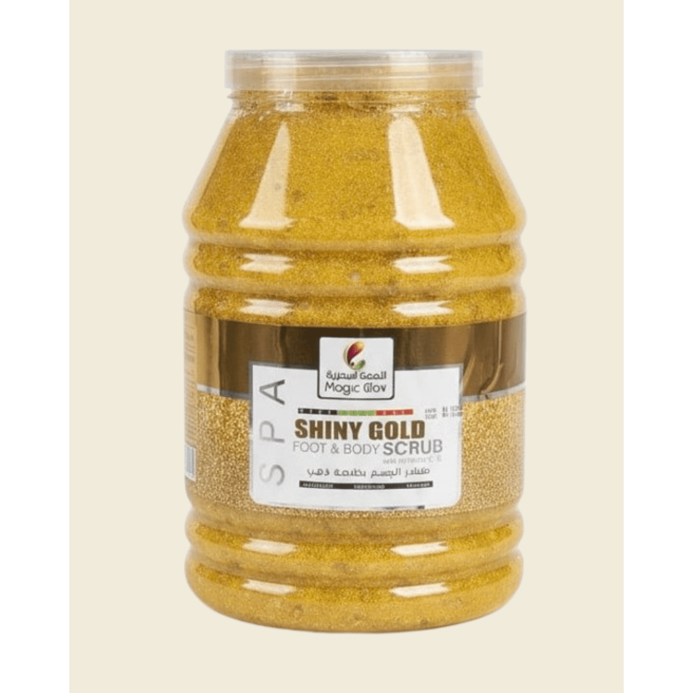 Magic Glow Spa Pedi Gel Scrub 5kg-Gold