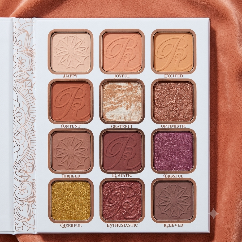 MakeUP Kit (EYESHADOW & HIGHLIGHTER & BLUSHER & POWDER) - product image 2