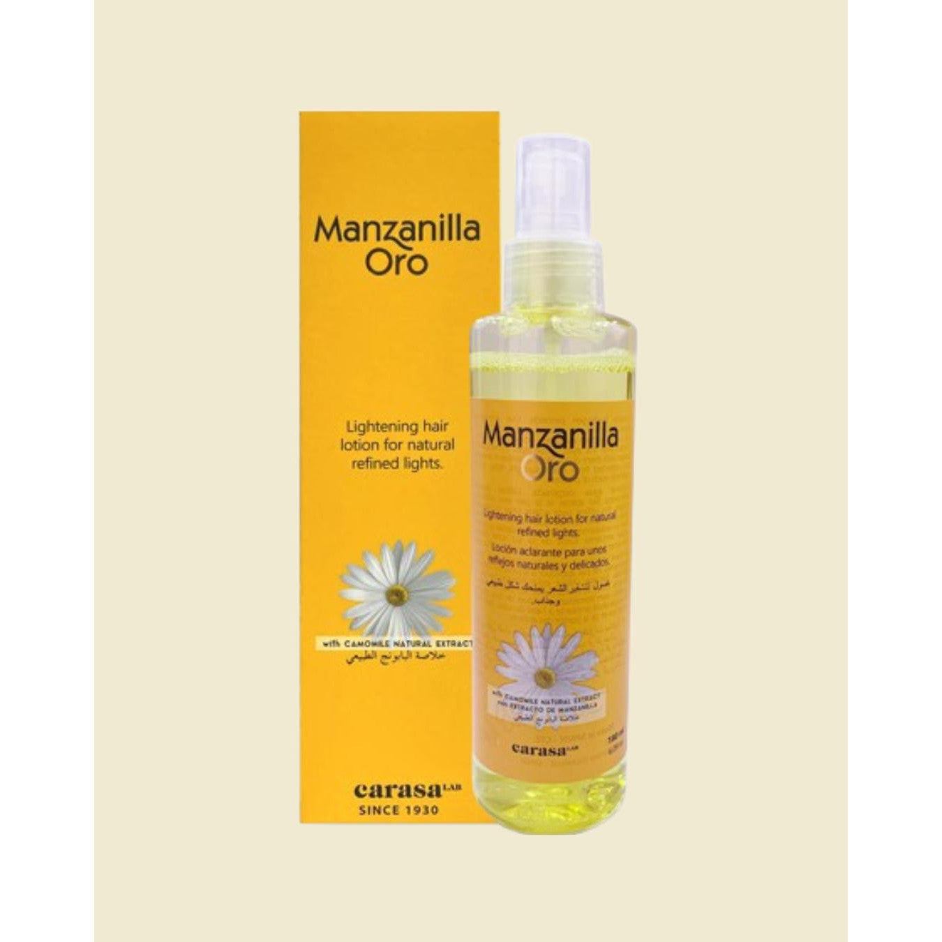 Manzanilla Oro Lightening Hair Lotion