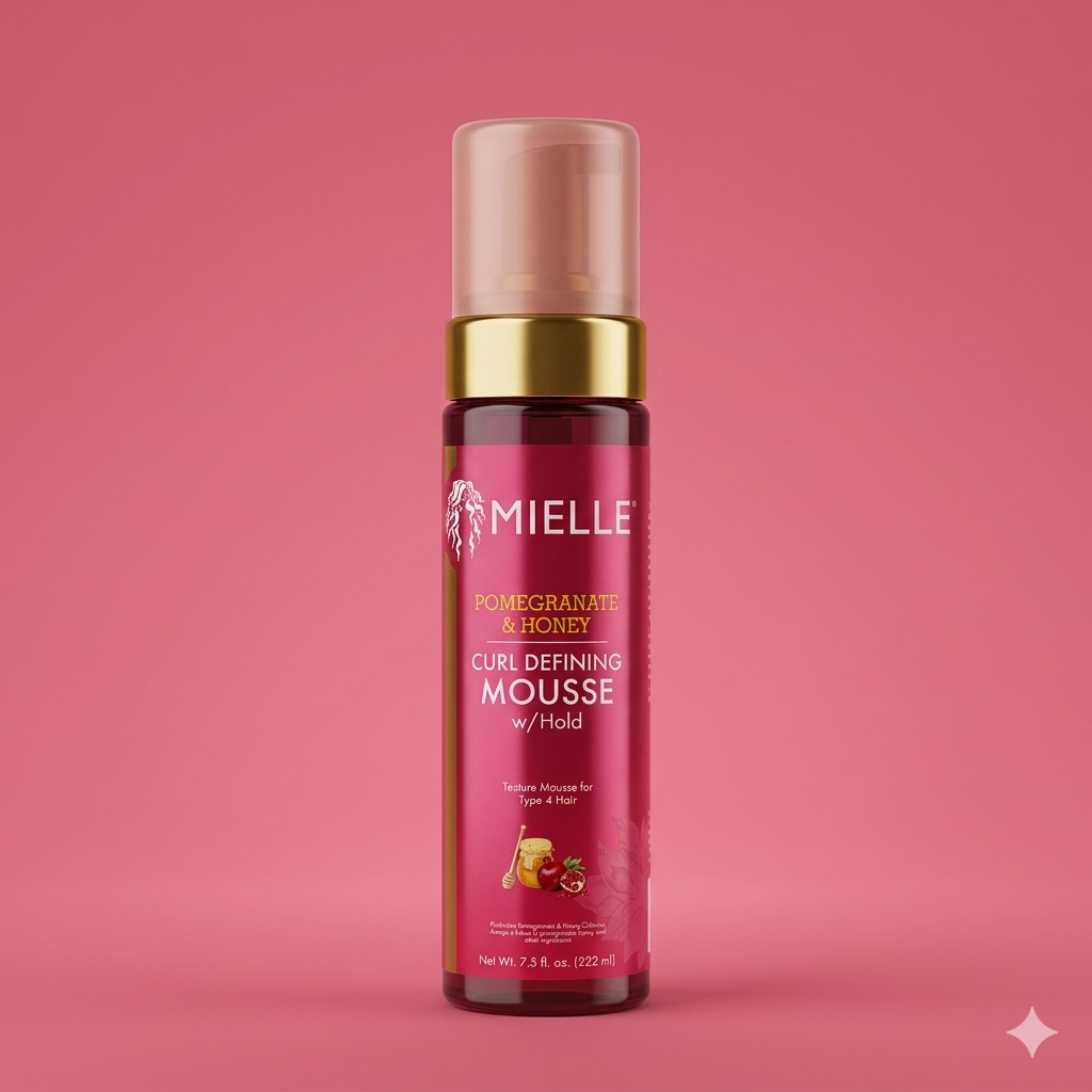 Mielle Pomegranate & Honey Curl Defining Mousse with Hold
