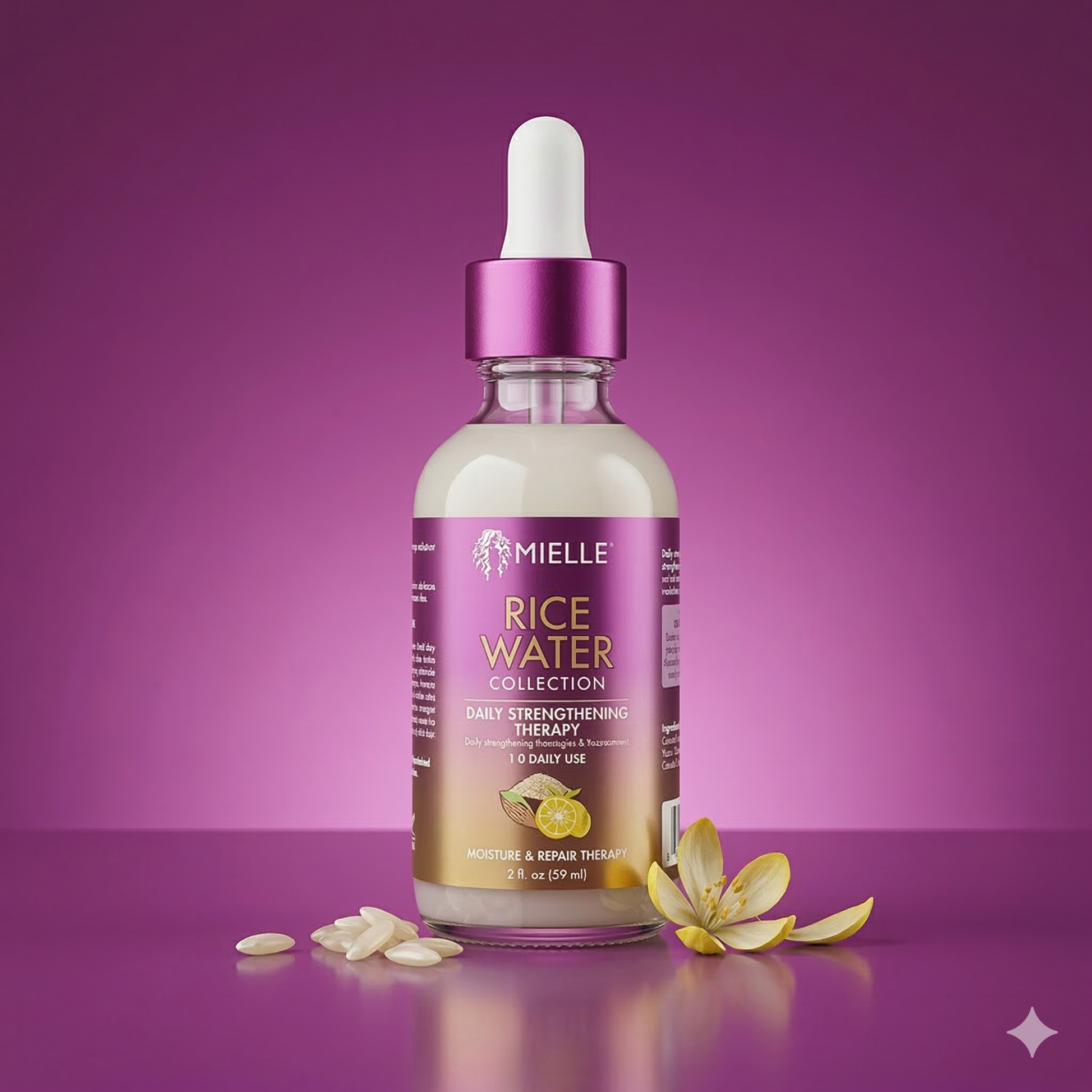 Mielle Rice Water Collection Daily Strengthening Therapy