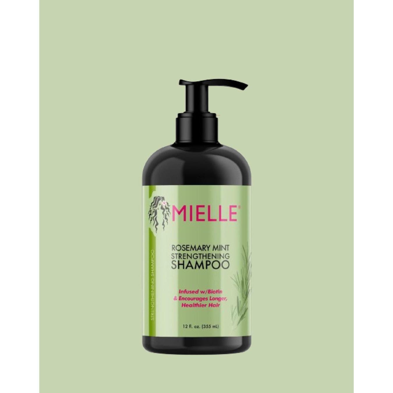 MIELLE Rosemary Mint Strenghening Shampoo 355ml
