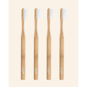 Natural Bamboo Toothbrush 4pcs