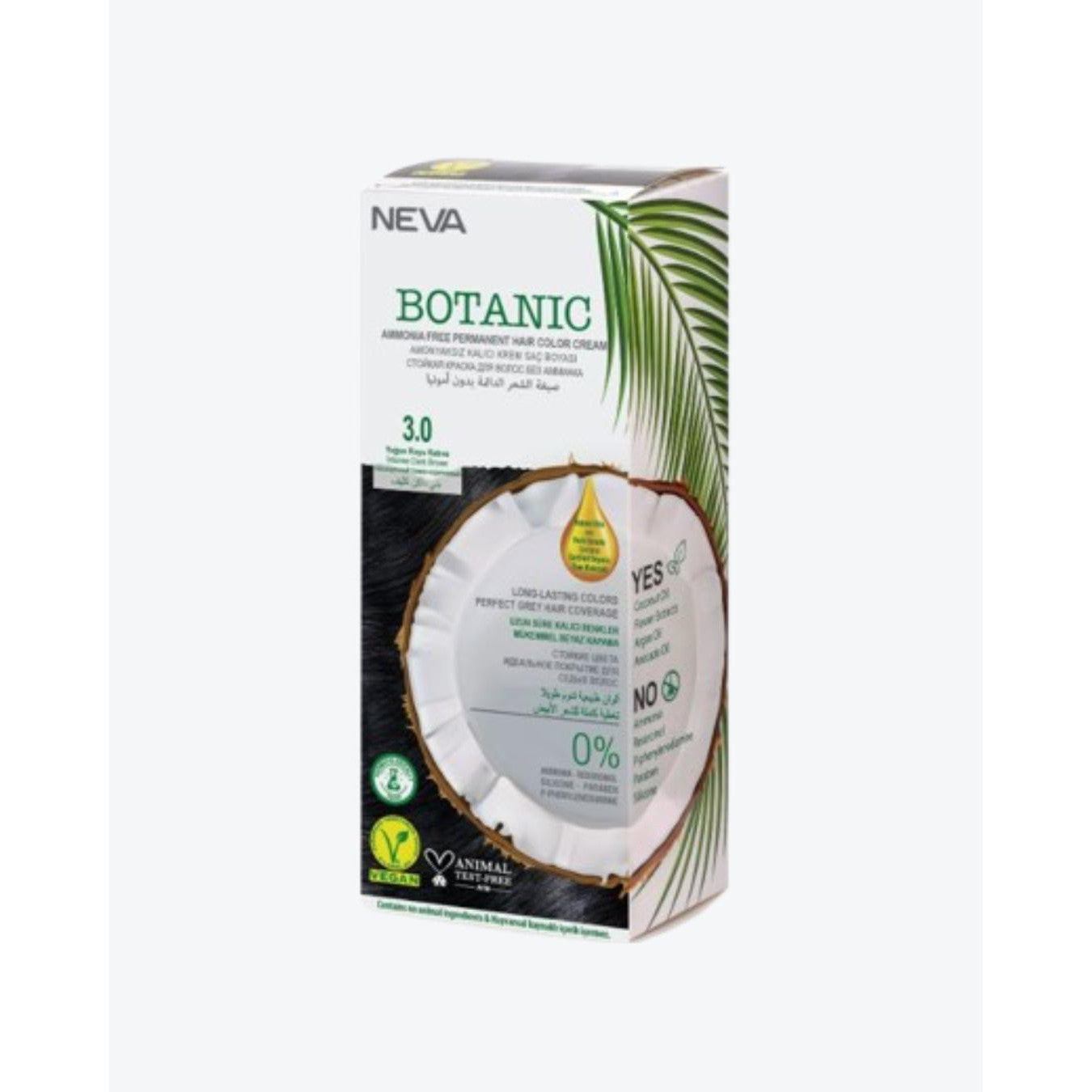 Neva Botanic Hair Color 60ml-3.0