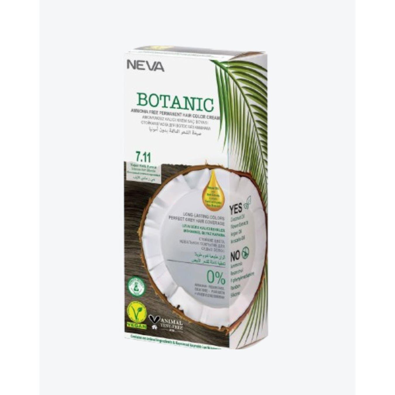 Neva Botanic Hair Color 60ml-7.11
