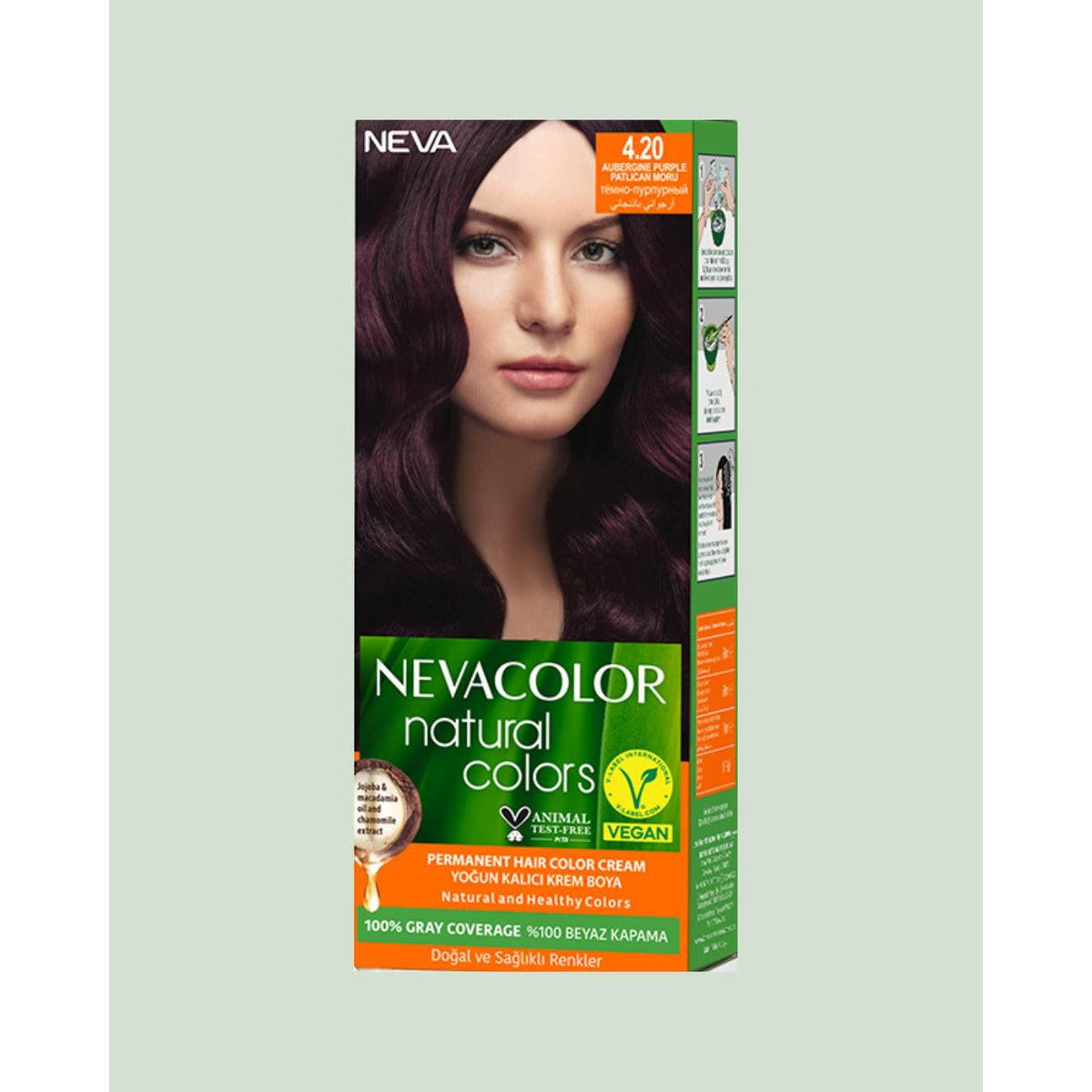 NEVA HAIR COLOR 50ML- 4.20