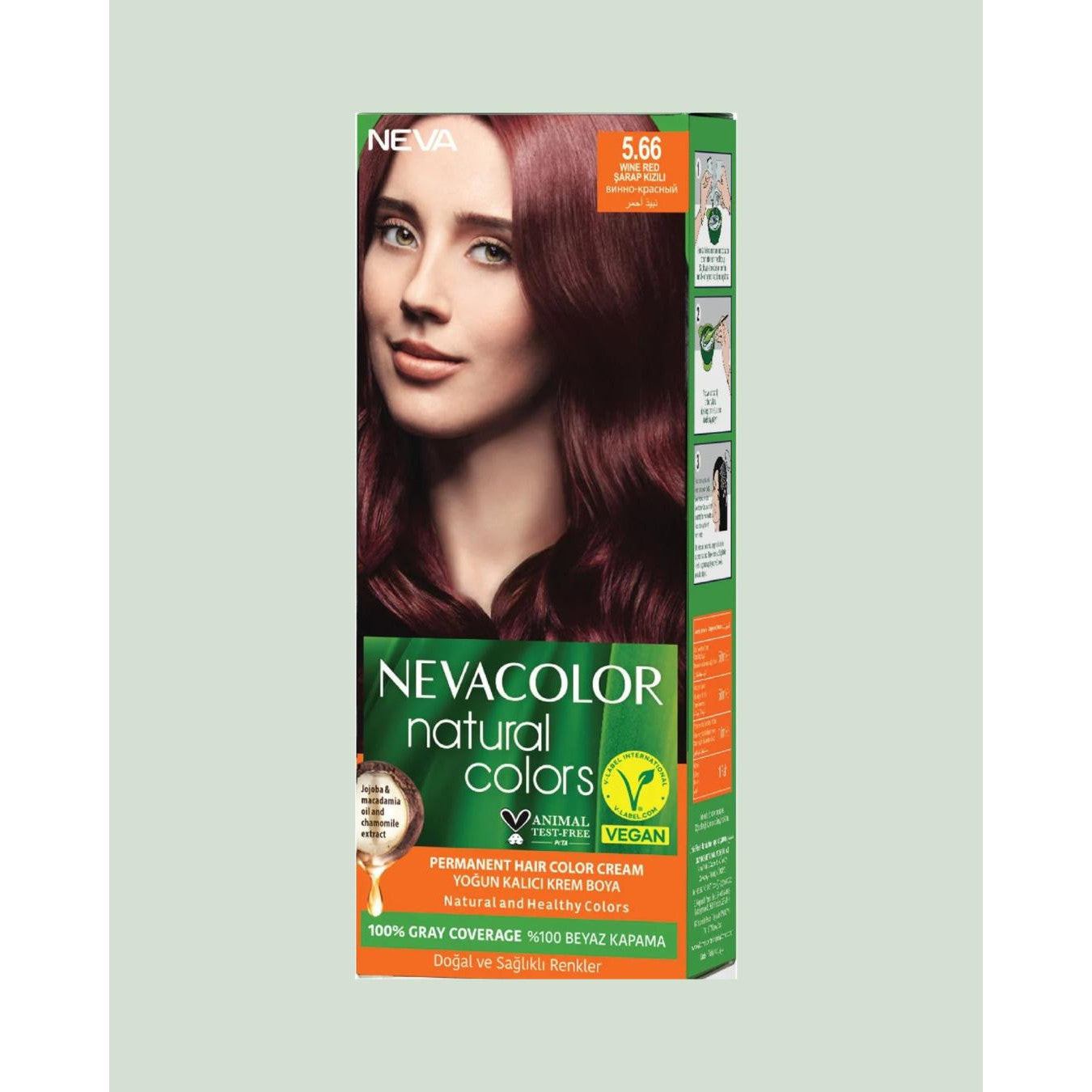 NEVA HAIR COLOR 50ML- 5.66
