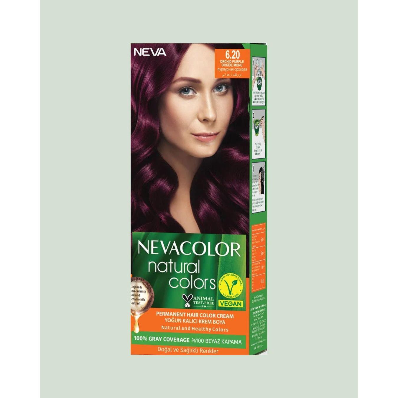 NEVA HAIR COLOR 50ML- 6.20