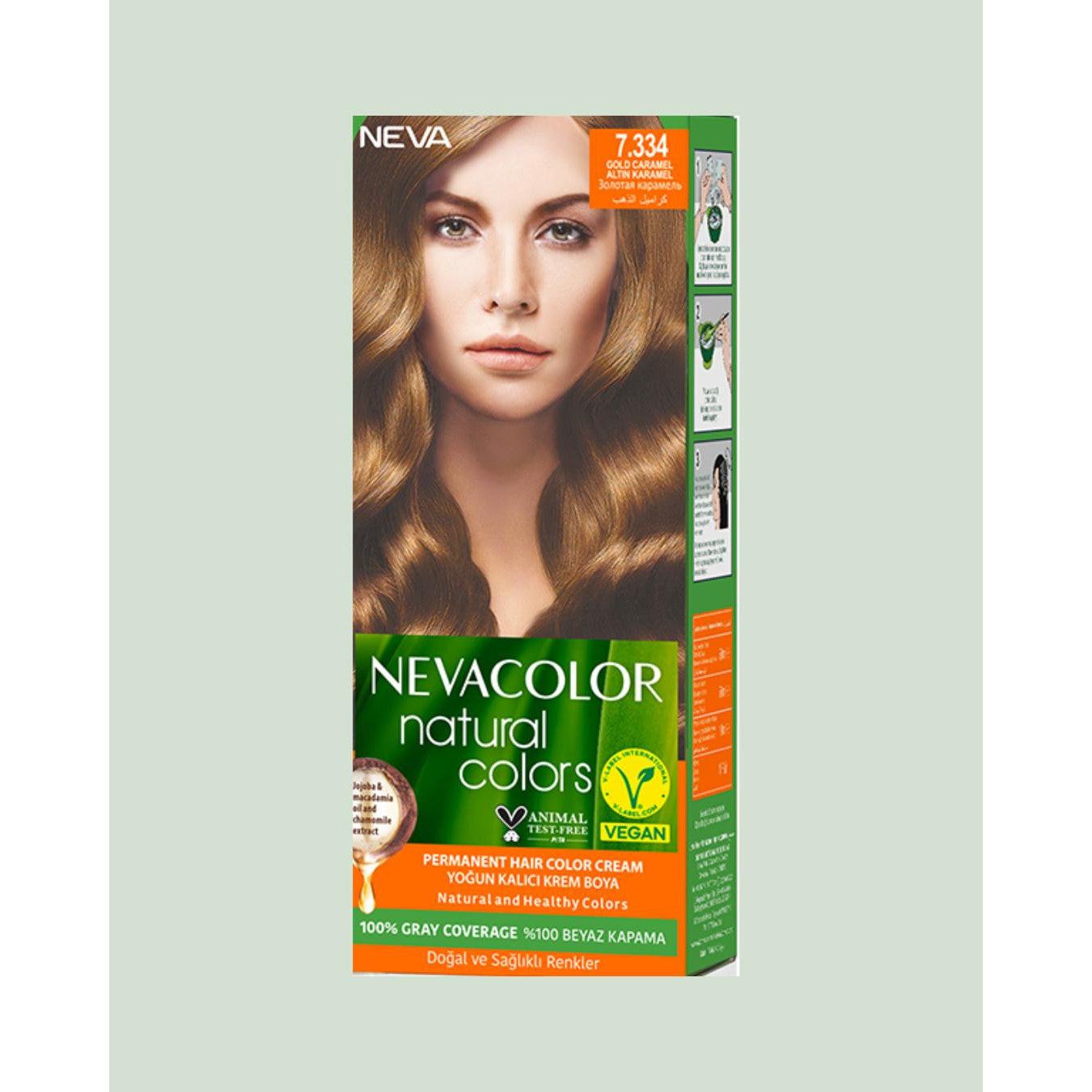NEVA HAIR COLOR 50ML- 7.334