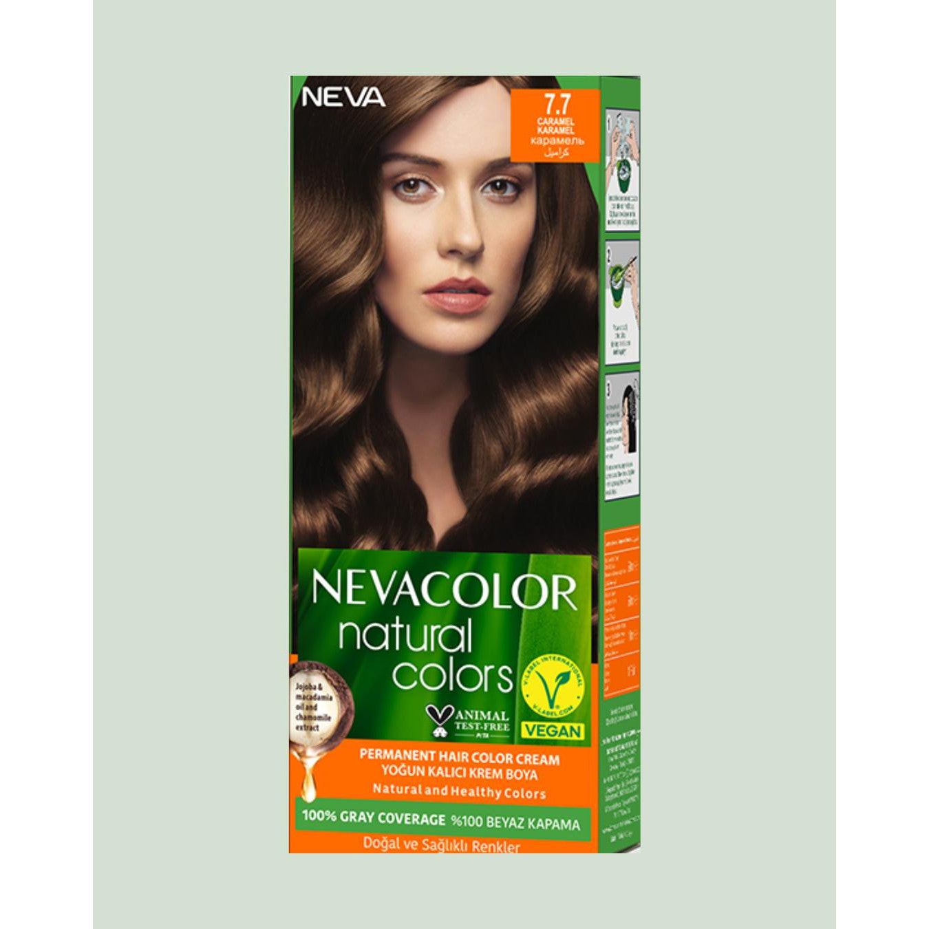 NEVA HAIR COLOR 50ML- 7.7