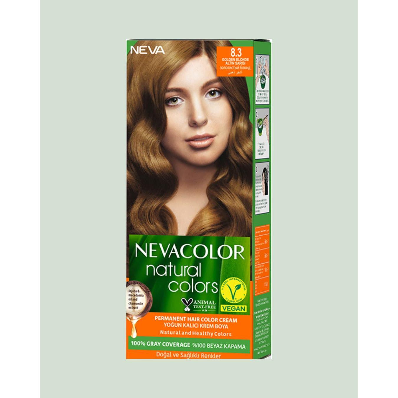 NEVA HAIR COLOR 50ML- 8.3