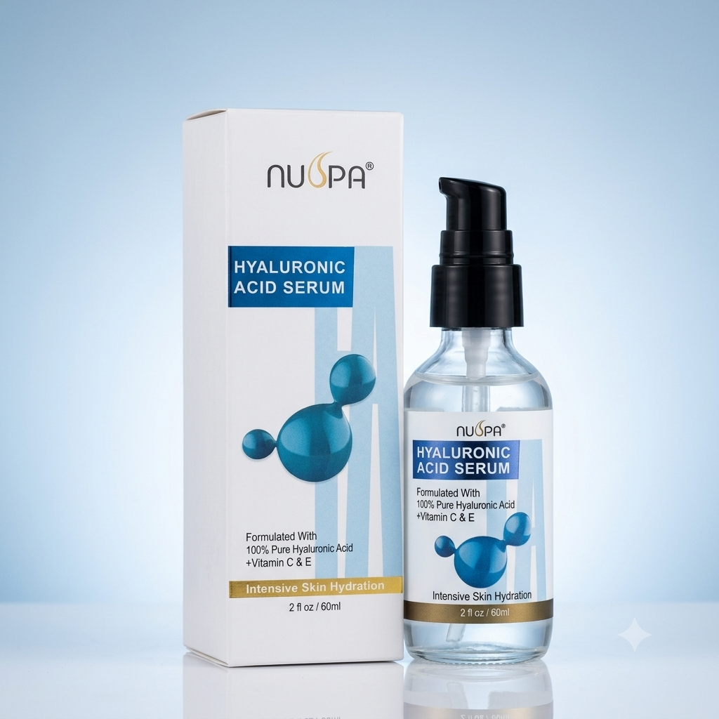NUSPA Hyaluronic Acid Serum with Vitamin C & E (60ml / 2 fl.oz)