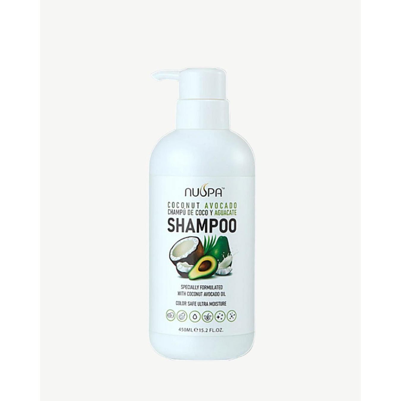 Nuspa Shampoo 450ml-Coconut & Avocado