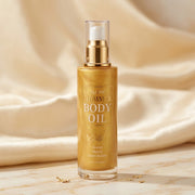 NUSPA Shimmer Body Oil - Gold (150ml / 7.31 fl. oz)