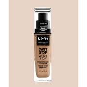 NYX Can't Stop Foundation-Classic Tan