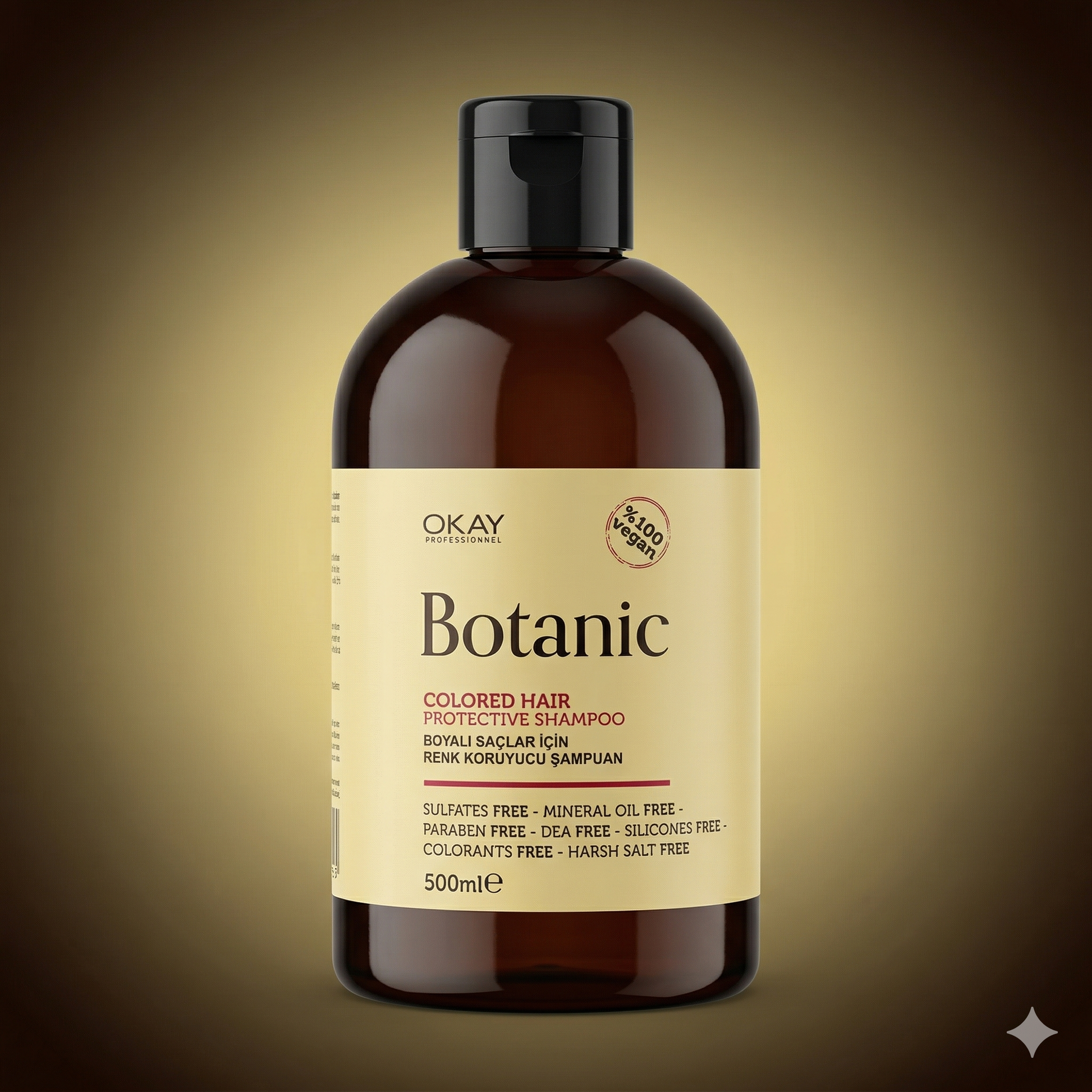 OKAY PROFESSIONNEL Botanic Colored Hair Protective Shampoo (500ml)