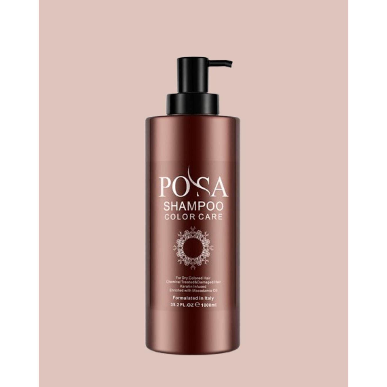 posa color care shampoo 1000ml