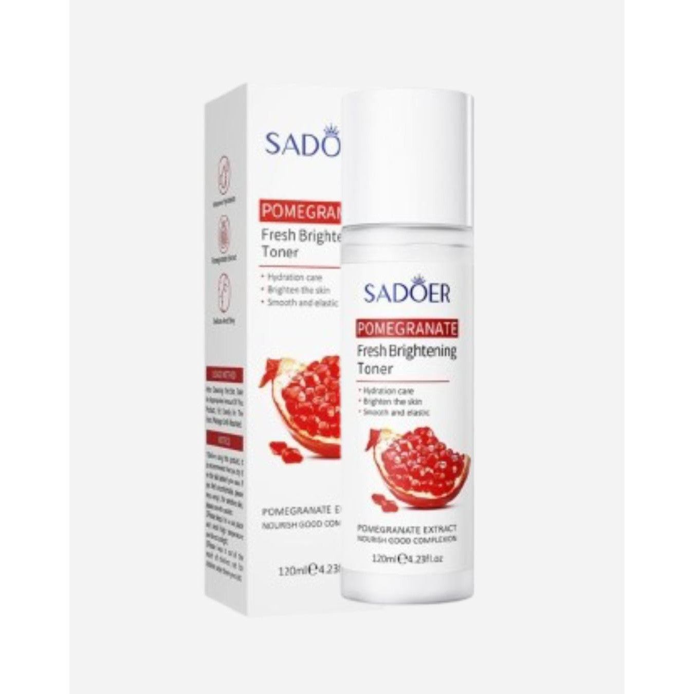 SADOER Fresh Brightening Toner 120ml Pomegranate