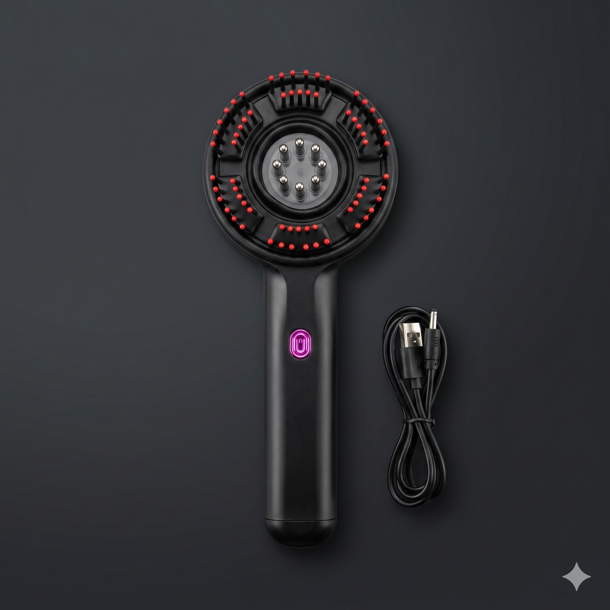 RevitaRoot™ Pro: 3-in-1 Electric LED Scalp Massager & Hair Growth Stimulator