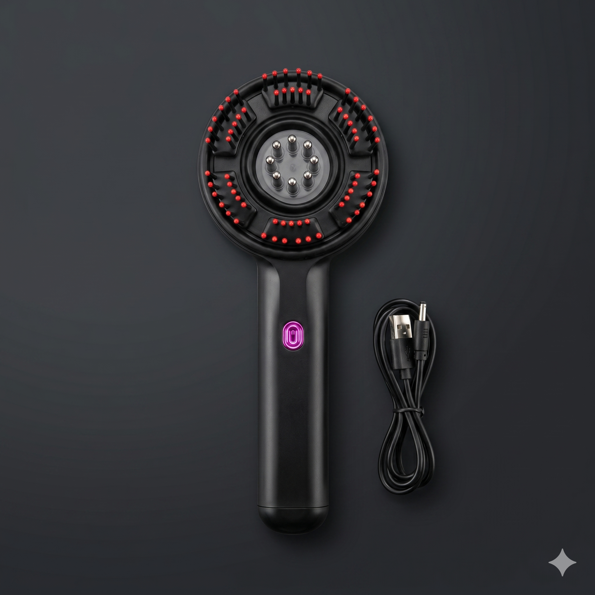 RevitaRoot™ Pro: 3-in-1 Electric LED Scalp Massager & Hair Growth Stimulator