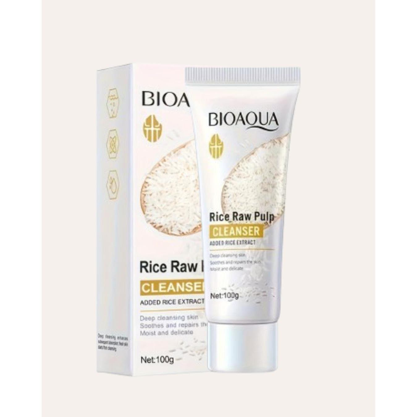 BIOAQUA Rice Raw Pulp Cleanser 100g