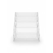 Clear Acrylic 4-Tier Display Organizer Stand