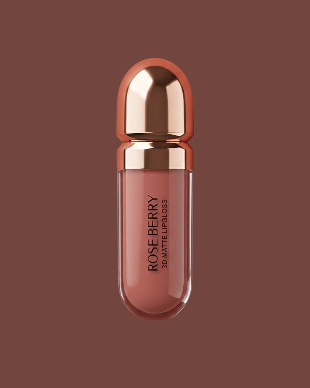 Rose Berry 3D Matte Lip Gloss 102