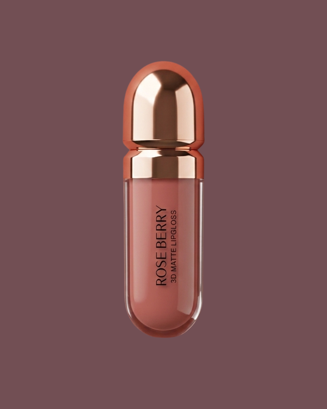 Rose Berry 3D Matte Lip Gloss 106