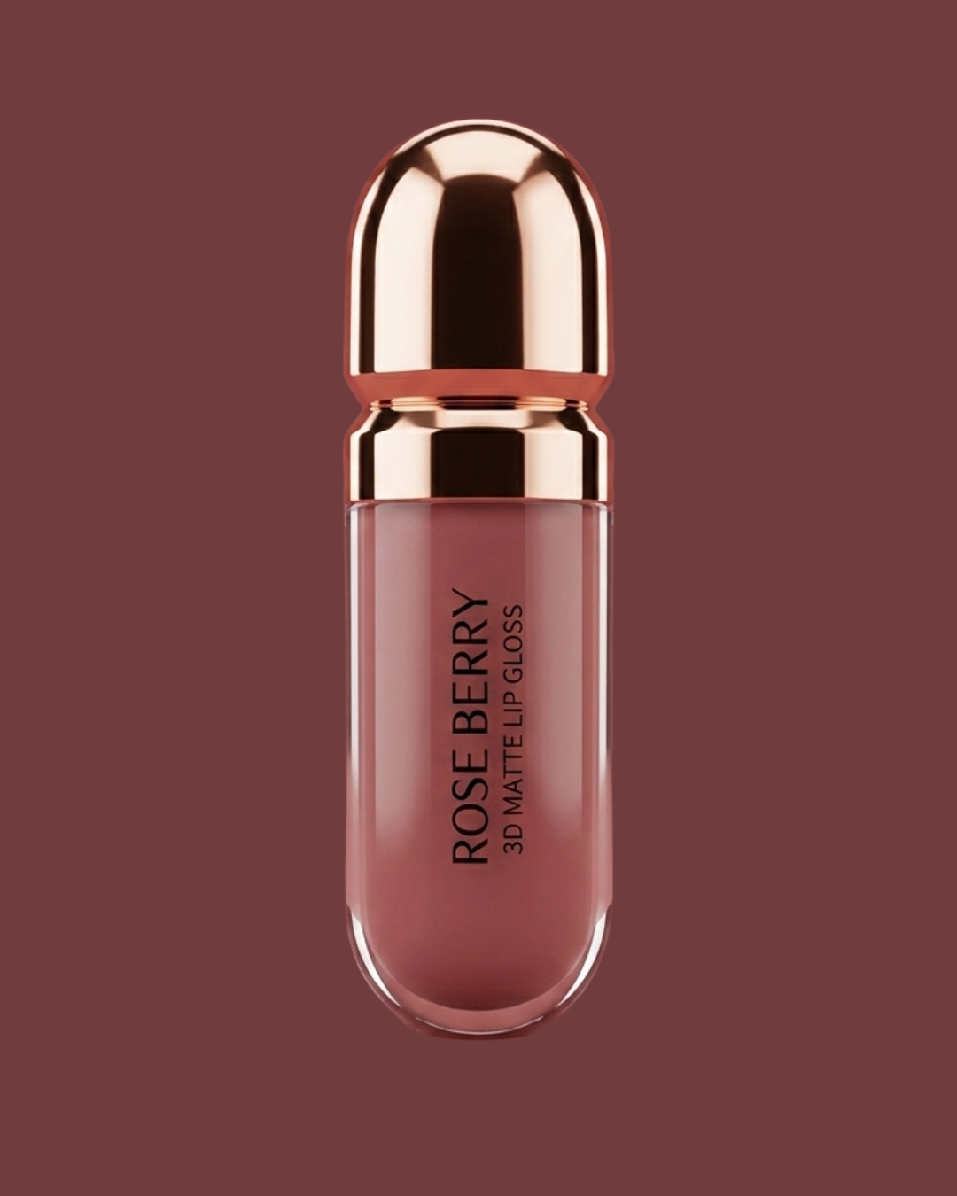 Rose Berry 3D Matte Lip Gloss 107