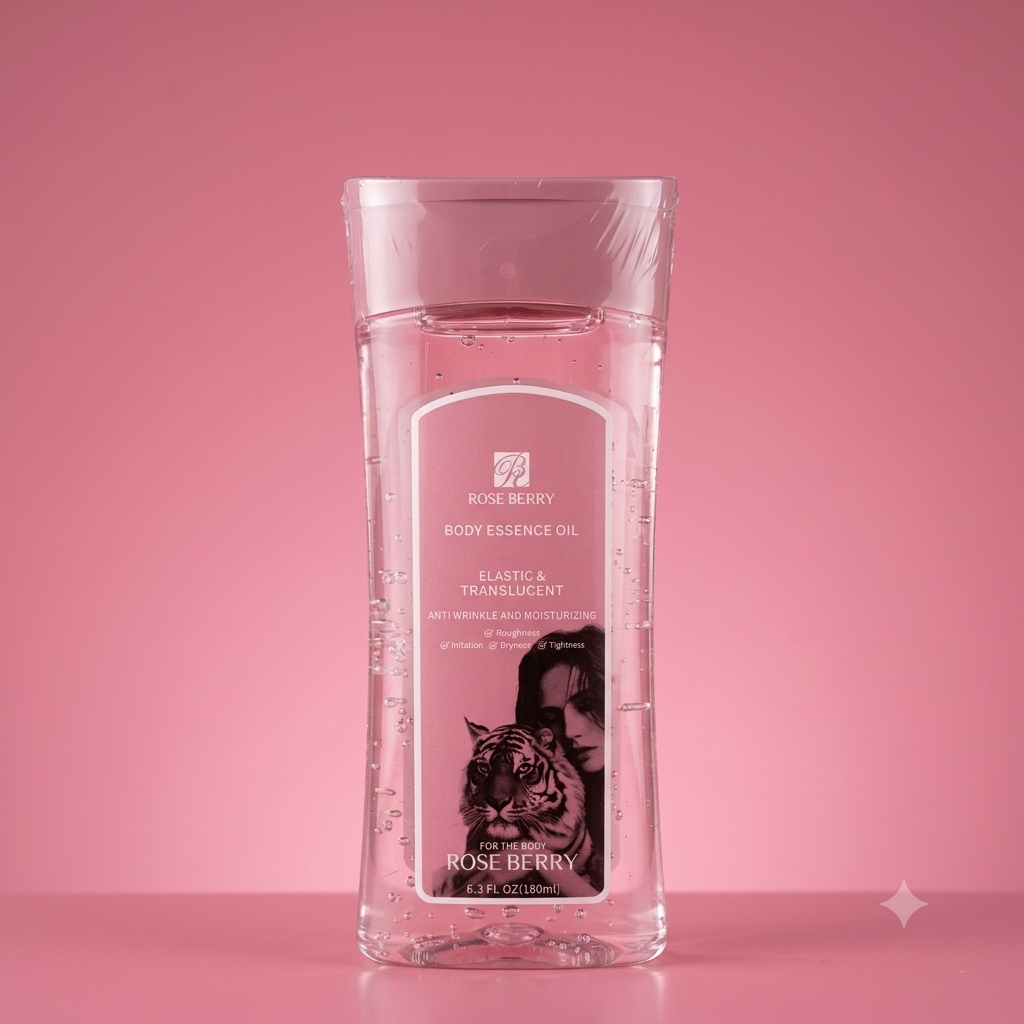 Rose Berry Body Essence Oil 6.3 FL. OZ (180ml)