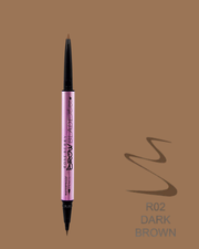 Rose Berry Brow Blade Waterproof Pencil & Ink Stain (Shade R02 - Dark Brown)