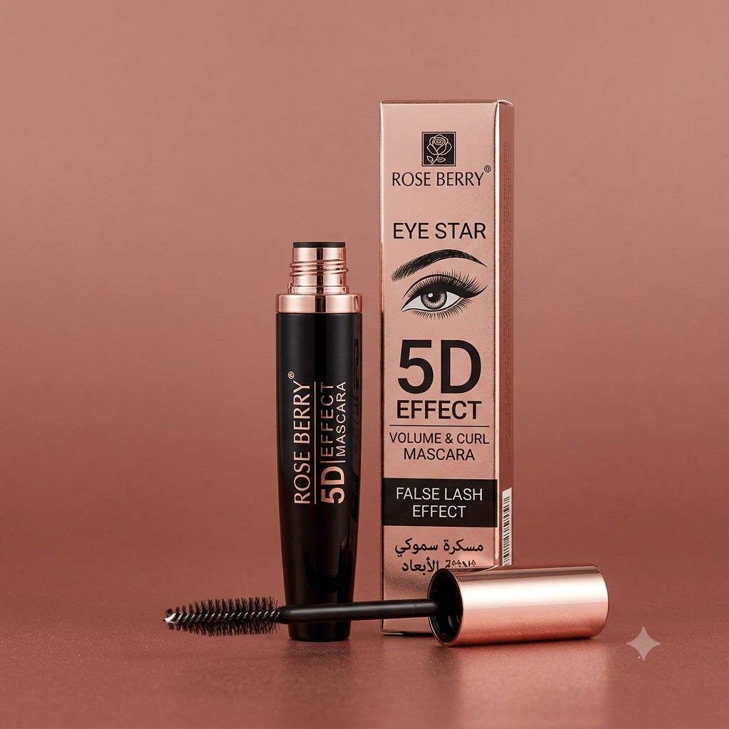 Rose Berry Eye Star 5D Effect Volume & Curl Mascara