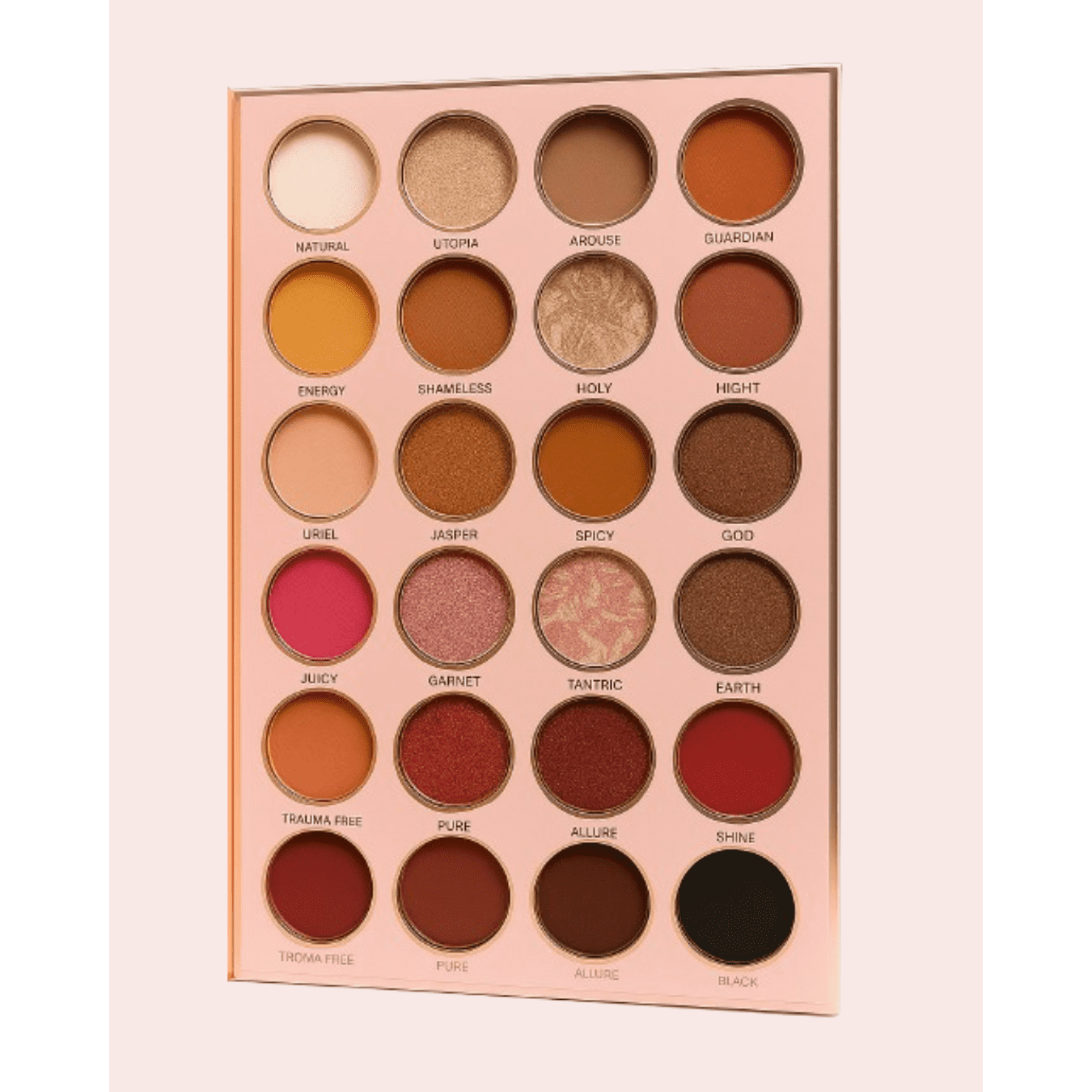 ظلال عيون وكونتور بلون التوت الوردي