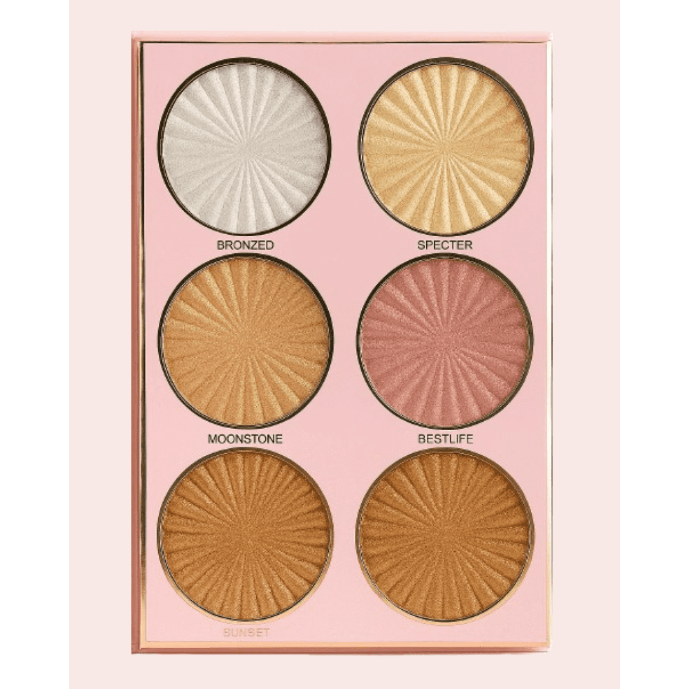 ظلال عيون وكونتور بلون التوت الوردي