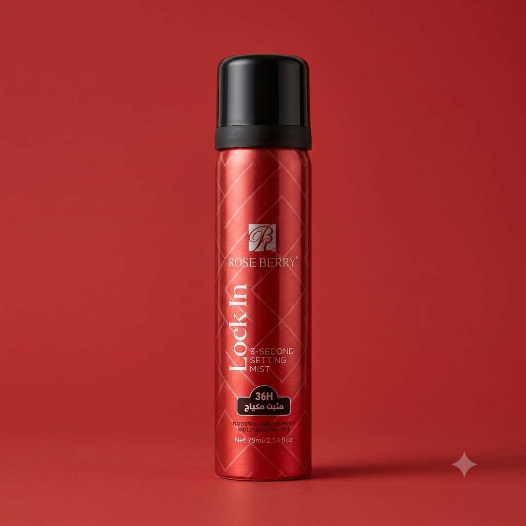 Rose Berry Lock-In 3-Second Setting Mist