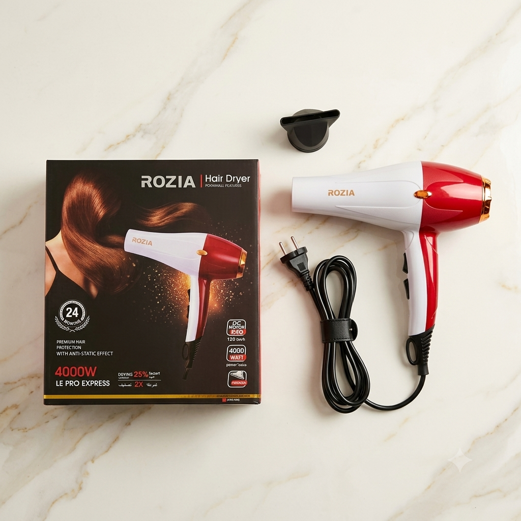 ROZIA Le Pro Express 4000W Professional Hair Dryer
