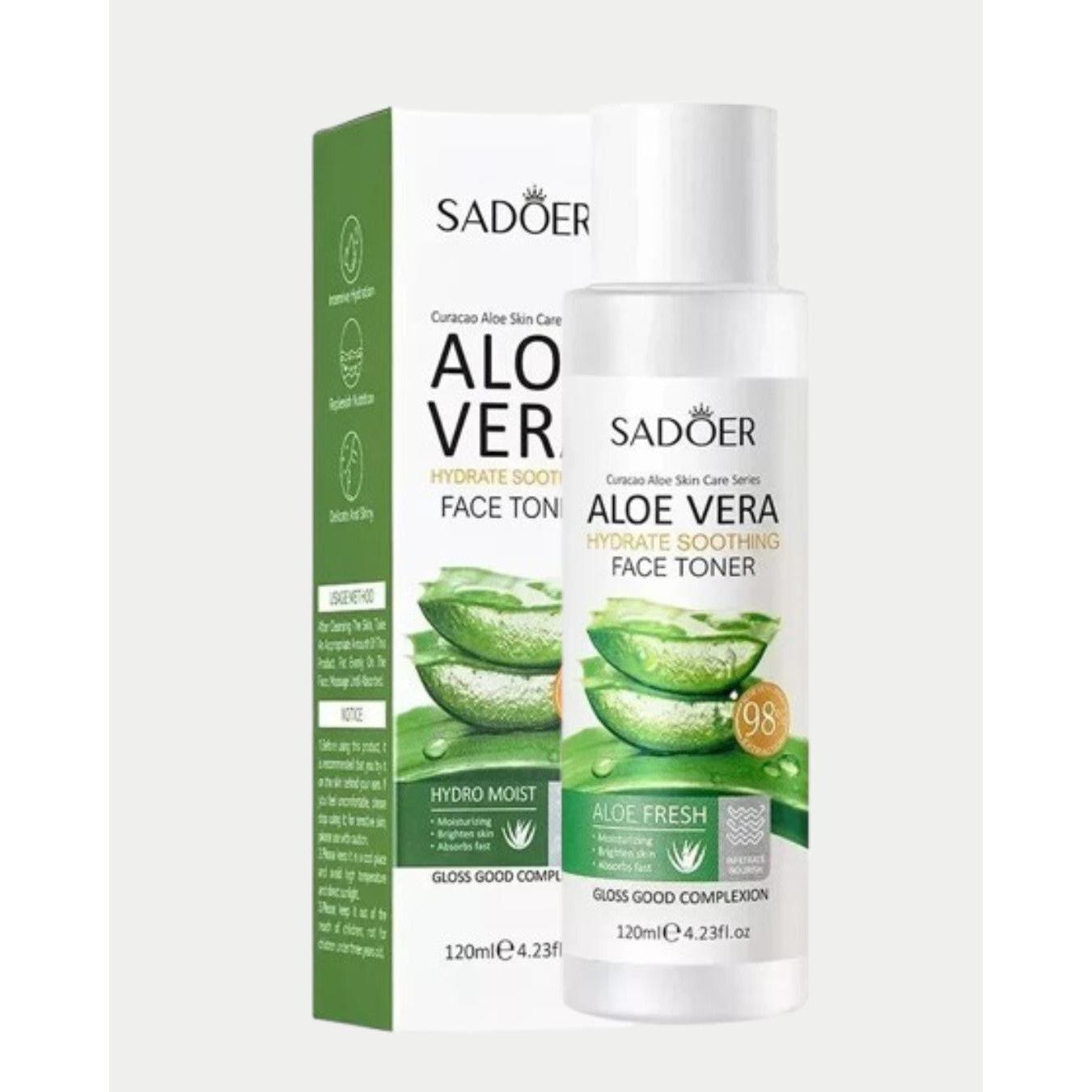 SADOER Face Toner 120ml Aloe Vera
