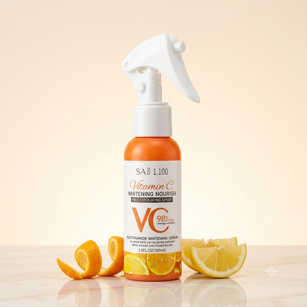 SAB 1.100 Vitamin C Whitening Nourish Mild Exfoliating Spray (100ml / 3.5 fl.oz)