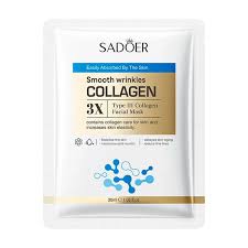 SADOER 3X Type III Collagen Smooth Wrinkles Facial Mask
