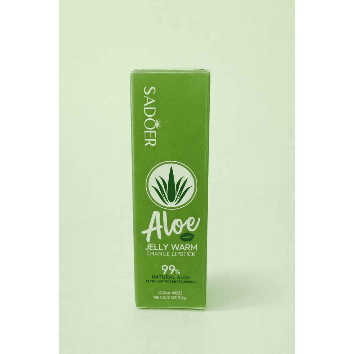 SADOER Aloe Jelly Warm Colour Change Lipstick (3.8g) – Color #02